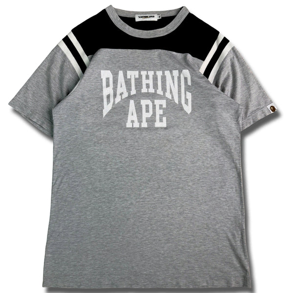 [BUNJANG] BAPE Arch Logo Short Sleeve T-Shirt / 베이프 아치로고 반팔 티셔츠
