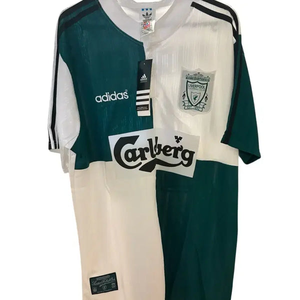 [BUNJANG] Robbie Fowler Liverpool 95/96 Away Authentic Jersey / (OEM) 95/96 리버풀 어웨이 로비 파울러 유니폼