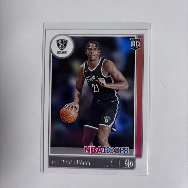 [BUNJANG] Brooklyn Nets Dayron Sharpe Rookie Basketball Card / 브루클린 네츠 데이론 샤프 루키 농구 카드