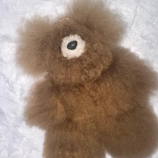 [BUNJANG] Alpaca Bear Keychain / 알파카 곰 키링