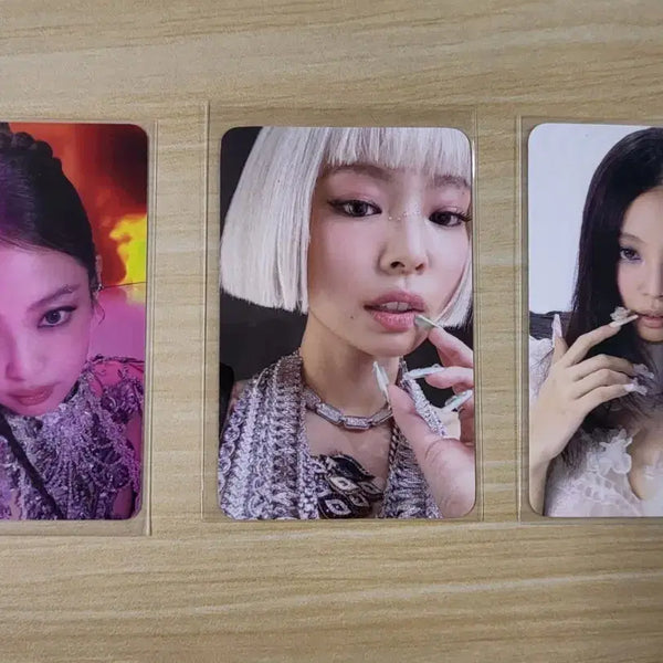 [BUNJANG] BLACKPINK Jennie Ruby Photocard Bundle Set / 블랙핑크 제니 루비 포토카드 3장 일괄 양도