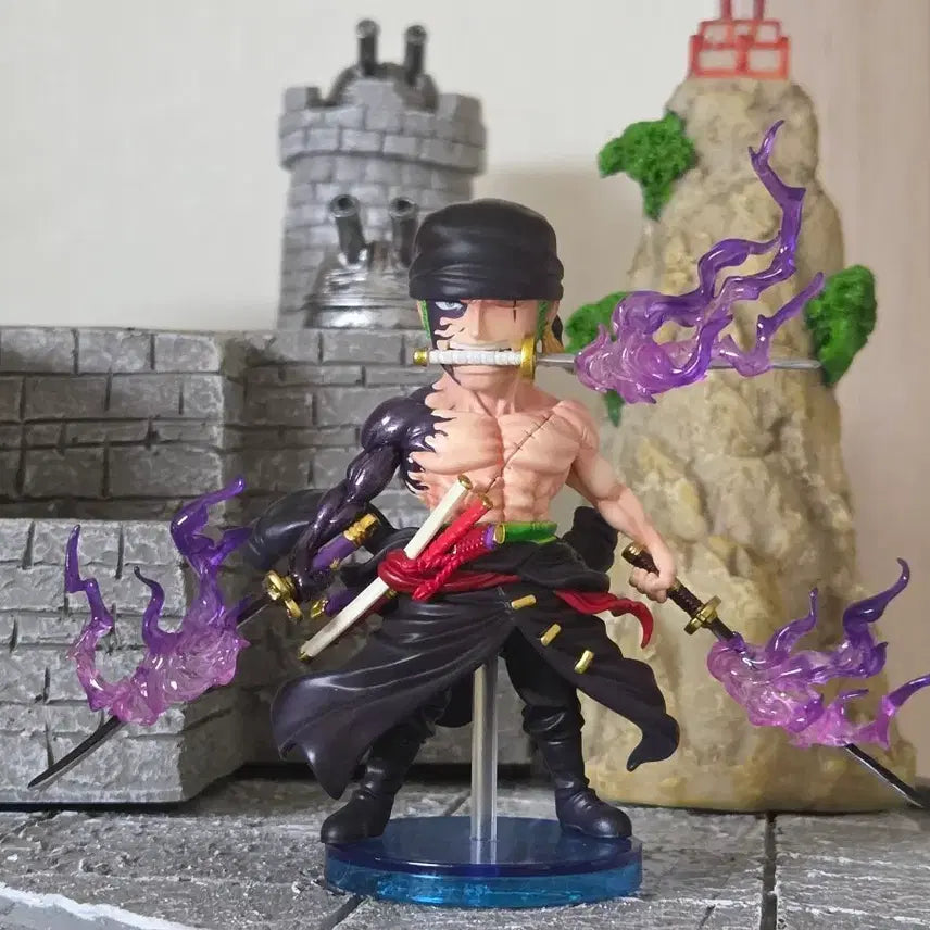 [BUNJANG] YZ Studio One Piece World Collectable Figure Zoro Resin Statue / YZ 원피스 월콜 레진 조로 팝니다.