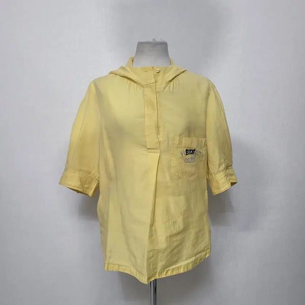 [BUNJANG] Ozsecon Short Sleeve Hoodie / 오즈세컨 반팔후드티