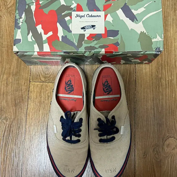 [BUNJANG] Nigel Cabourn Vans Shoes / [300] 나이젤 카본 반스
