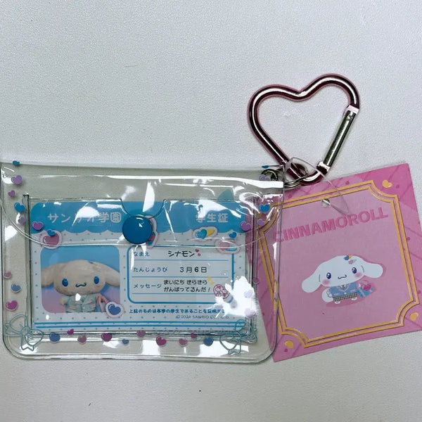 [BUNJANG] Cinnamoroll Transparent Card Holder / 시나모롤 투명 카드지갑