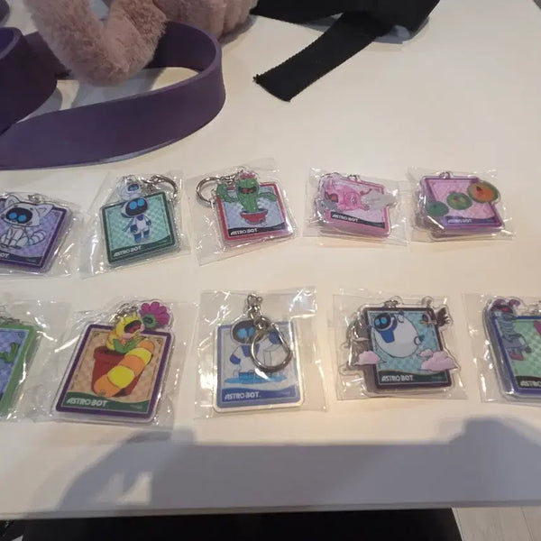 [BUNJANG] Astrobots Acrylic Keyring Set (10 Types) / 아스트로봇 아크릴 키링 10종