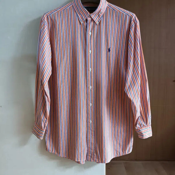 [BUNJANG] Polo Ralph Lauren Striped Shirt / 폴로 랄프로렌 스트라이프 셔츠 M