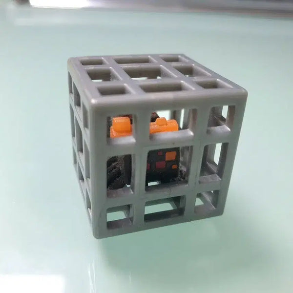 [BUNJANG] Minecraft Spider Gacha Keyring Charm Figure / 마인크래프트 거미 가챠 키링 장식 피규어