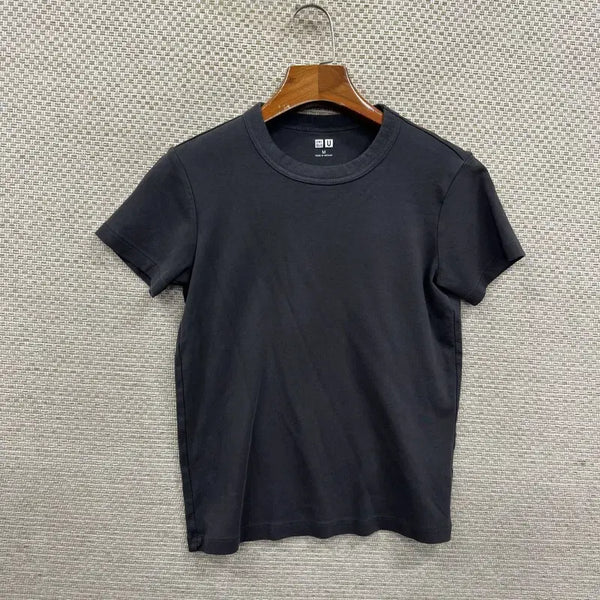 [BUNJANG] Uniqlo U Lemaire Short Sleeve T-Shirt (M) / 유니클로 U 르메르 반팔티 M D04607