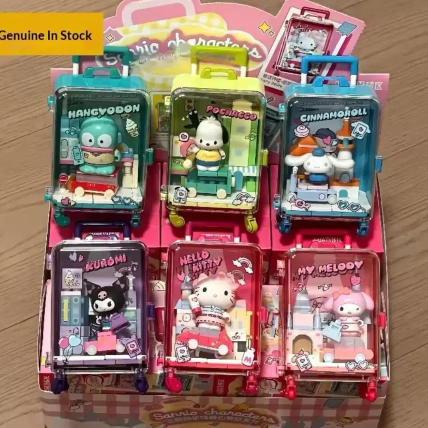 [BUNJANG] Sanrio Characters Carrier Blind Figure / 산리오 캐릭터 캐리어 블라인드 피규어