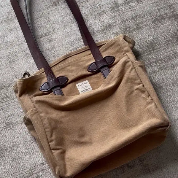 [BUNJANG] Filson Seattle Signature 260 Canvas Cotton Tote Bag / 필슨 시애틀 시그니처 260 캔버스 코튼 토트백 USA made