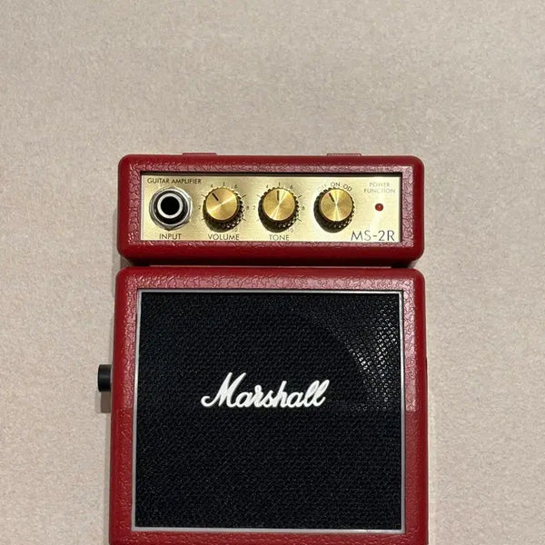 [BUNJANG] Marshall MS-2R Guitar Amp Red / 마샬 MS-2R 기타 앰프 레드