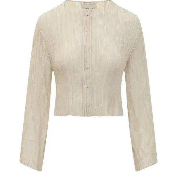 [BUNJANG] GD ED Design Pleated Blouse / 공디드 디자인 플리츠 블라우스