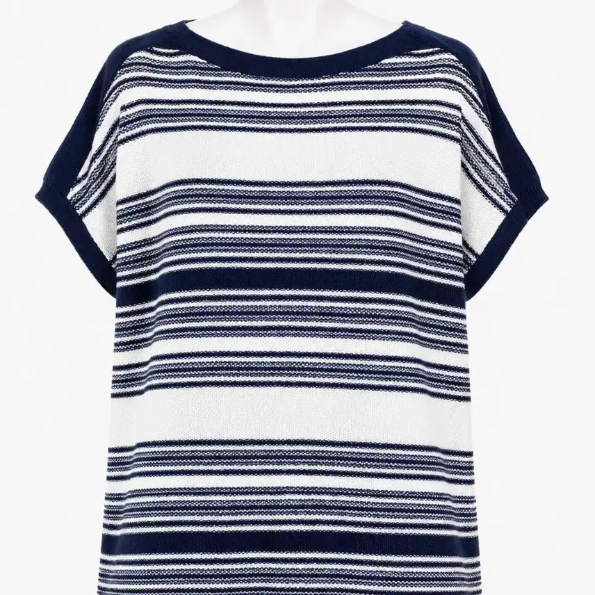 [BUNJANG] Ralph Lauren Striped Batwing Knit / 랄프로렌 스트라이프 가오리핏 니트