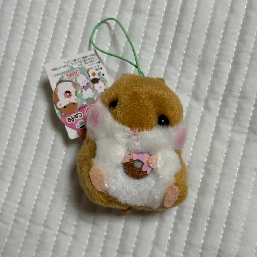 [BUNJANG] Hamster Plush Doll Holding Donut / 햄스터 인형
