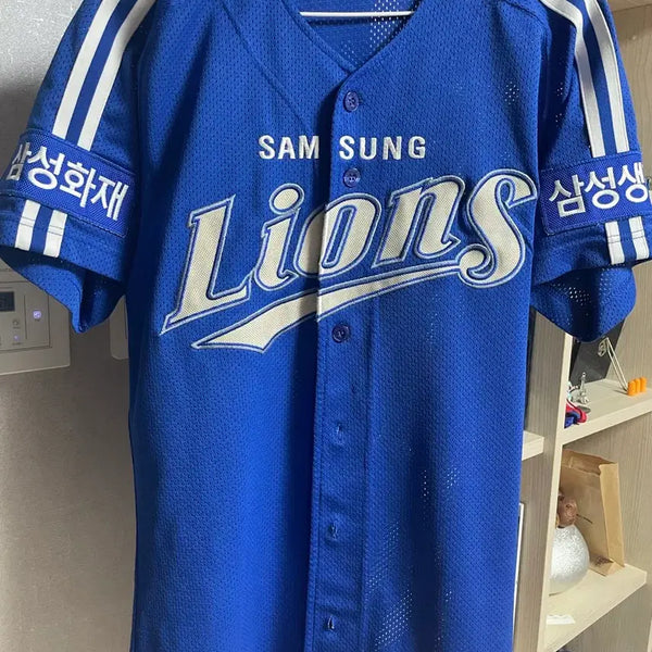 [BUNJANG] Samsung Lions Dynasty Away Jersey Seung-Hwan Oh Size 95 / 삼성라이온즈 왕조 어웨이 유니폼 오승환 95