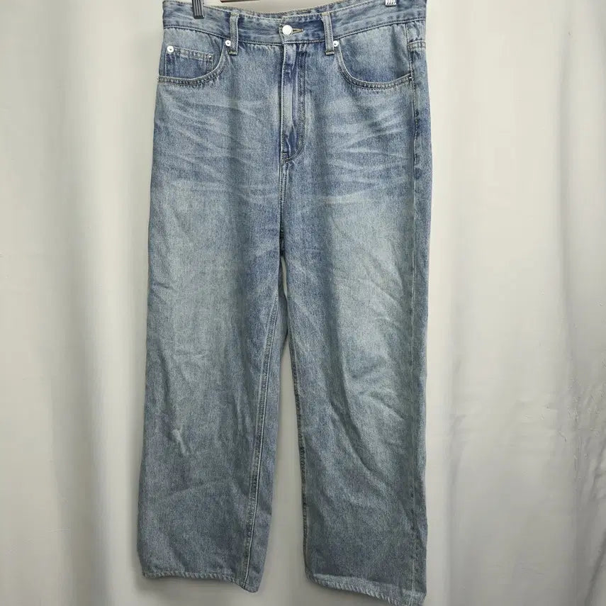 [BUNJANG] BRANDED INDUSTRY Men's Wide Denim Pants / [BRANDED INDUSTRY] 남성 와이드 데님팬츠 30