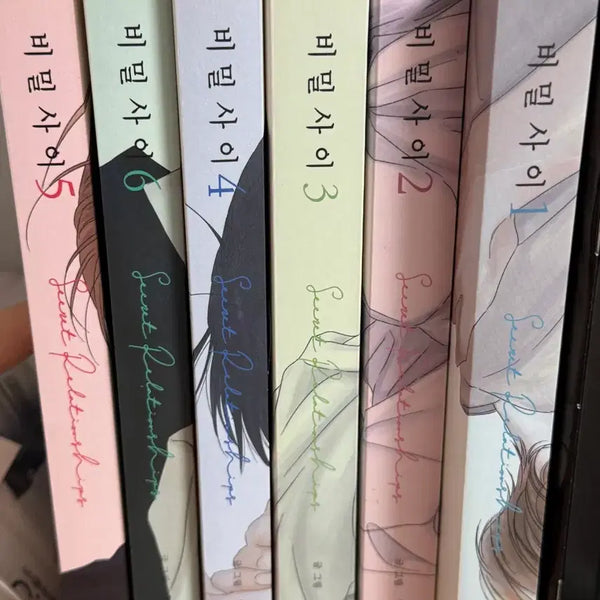[BUNJANG] Bimil Sai Vol. 1-6 Collected Edition / 비밀사이 단행본 소장본 123456권