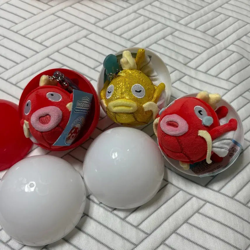 [BUNJANG] Magikarp Stress Ball Full Set (3 Types) / 잉어킹 스트레스볼 전종