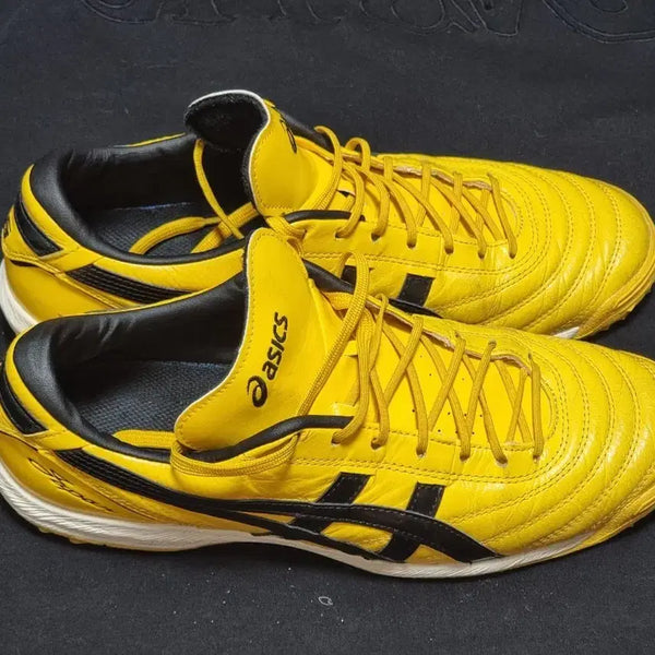 [BUNJANG] ASICS C3 Yellow Turf Shoes - Size 275 / 아식스 c3 옐로우 터프화 tf화 판매