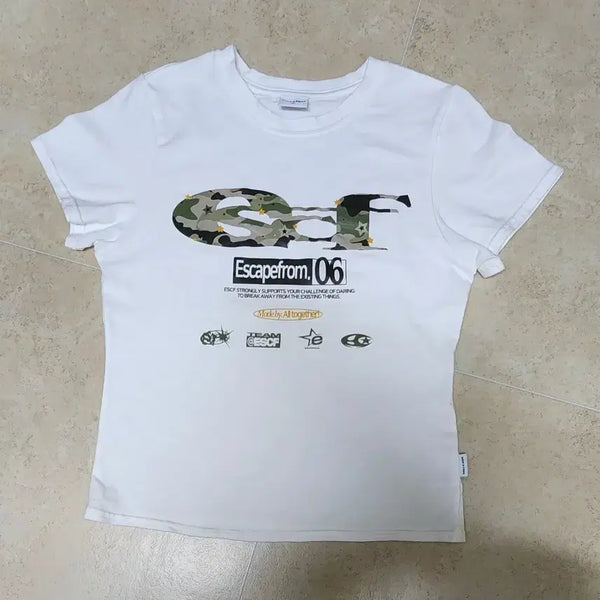 [BUNJANG] Escape From Tarkov Starcamo Collage Slim Fit T-Shirt - Size M / 이스케이프 프롬 스타카모 콜라주 슬림핏 M