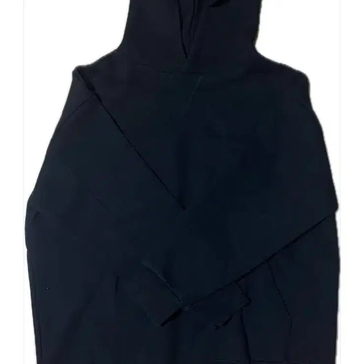 [BUNJANG] Oversized Plain Hoodie Black / 오버핏 무지 후드티 블랙