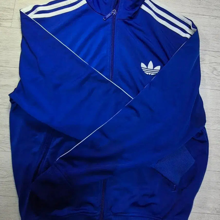 [BUNJANG] Adidas Firebird Blue Track Top Jersey Size 95 / 아디다스 파이어버드 블루 트랙탑 져지 95