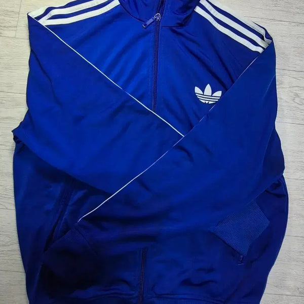 [BUNJANG] Adidas Firebird Blue Track Top Jersey Size 95 / 아디다스 파이어버드 블루 트랙탑 져지 95