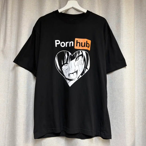 [BUNJANG] Street Hxne "Phonehub" Graphic Tee Black / 스트릿엑스 폰허브 반팔 티셔츠 블랙 Free