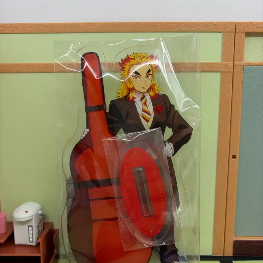 [BUNJANG] Demon Slayer Kyojuro Rengoku Cello Acrylic Stand / 귀멸의 칼날 아크릴 스탠드 렌고쿠 쿄쥬로 음악 첼로