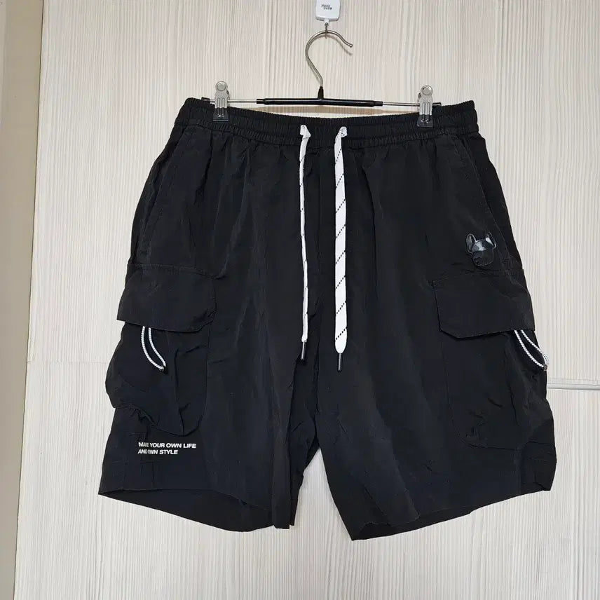 [BUNJANG] Life Work French Bulldog Cargo Shorts / 라이프워크 프렌치불독 카고 반바지30