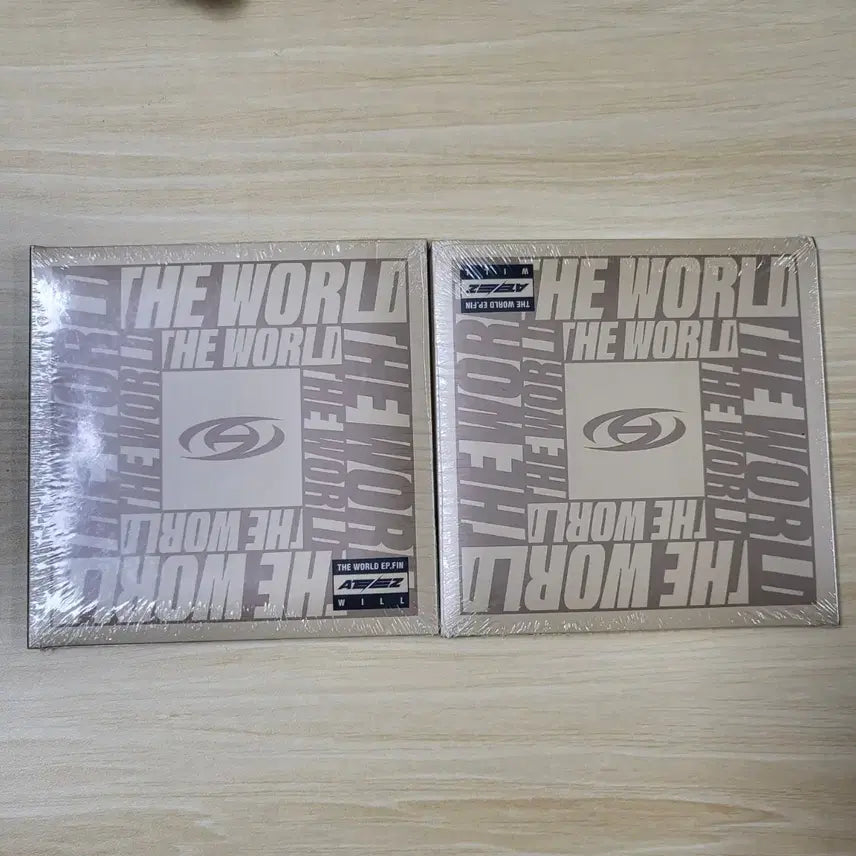 [BUNJANG] ATEEZ THE WORLD EP.FIN Sealed Album Bundle Set / 에이티즈 THE WORLD EP.FIN 미개봉 앨범 2장 일괄 양도