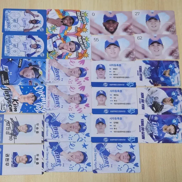 [BUNJANG] Samsung Lions Photocard Bundle Set / 삼성라이온즈 포토카드 일괄