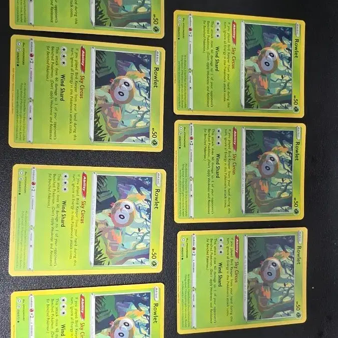 [BUNJANG] Pokemon Card North America Rowlet / 포켓몬 카드 북미 나몰빼미