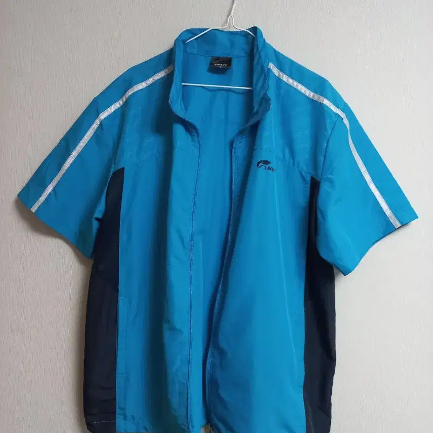 [BUNJANG] Linklivre Short Sleeve Jacket Blue Size 110 / [링크리브] 반팔 자켓 블루 110사이즈