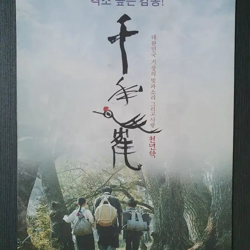 [BUNJANG] Cheonnyeonhak (Millennium Bird) Korean Movie Leaflet A4 / 천년학 한국 영화 전단지 팜플렛 2단접이 A4