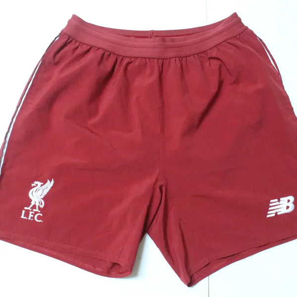[BUNJANG] Liverpool FC New Balance Red Shorts Size S / 리버풀 FC 뉴발란스 레드 반바지 S사이즈