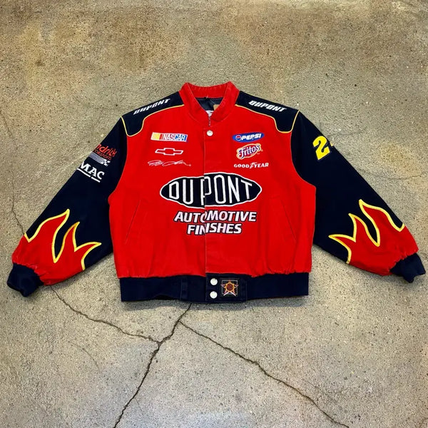 [BUNJANG] 90s USA Jeff Hamilton Collaboration Nascar Racing Jacket / 90s USA 빈티지 나스카 레이싱 자켓 제프헤밀턴 콜라보 점퍼