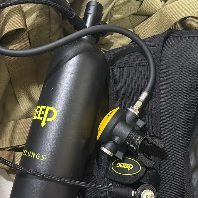[BUNJANG] DIDEAP Scuba Diving Equipment Set with Portable Air Tank / DIDEAP 스쿠버 다이빙 장비 세트 휴대용 공기통