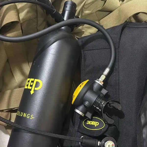 [BUNJANG] DIDEAP Scuba Diving Equipment Set with Portable Air Tank / DIDEAP 스쿠버 다이빙 장비 세트 휴대용 공기통