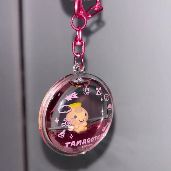 [BUNJANG] Tamagotchi Tenshichi Water Keychain / 다마고치 텐시치 물키링