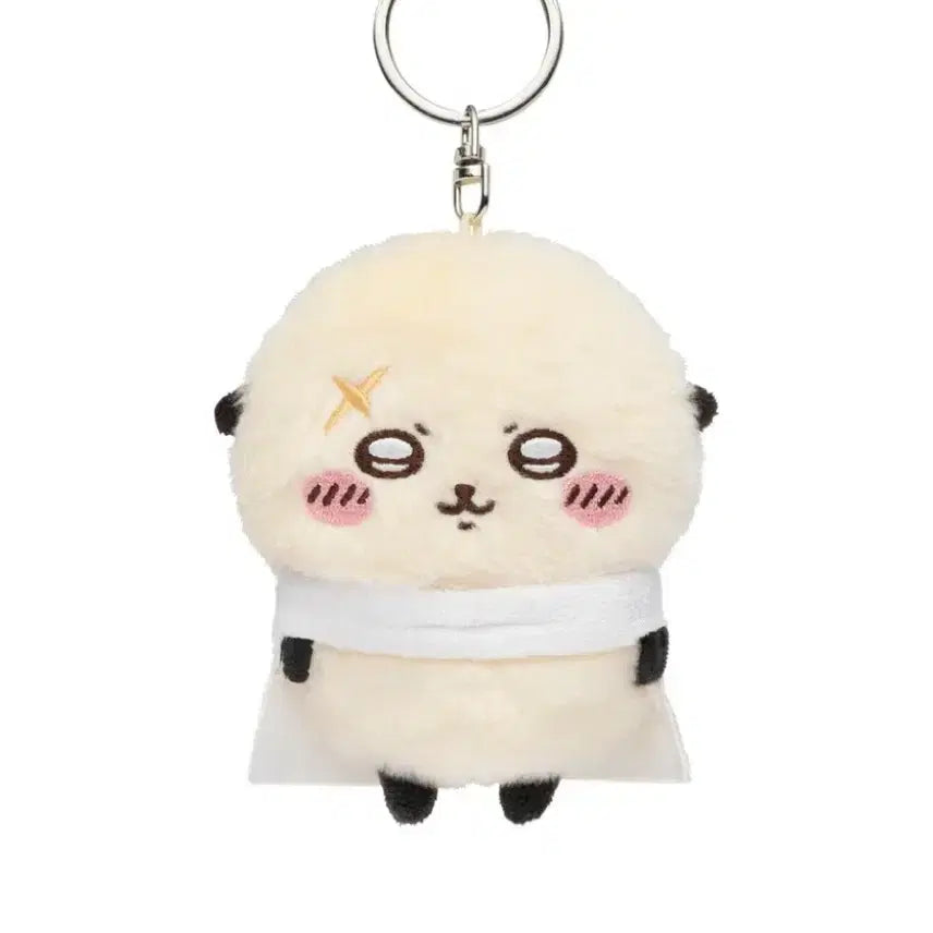 [BUNJANG] Chiikawa Park Chiikawa Mini Mascot Rakko Keyring / 구매/구함) 치이카와파크 치이카와 미니 마스코트 랏코 키링