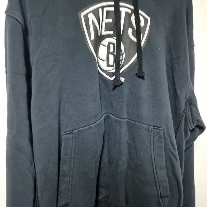 [BUNJANG] Nike Brooklyn Nets Hoodie Black / 나이키 브루클린 넷츠 후드티 블랙