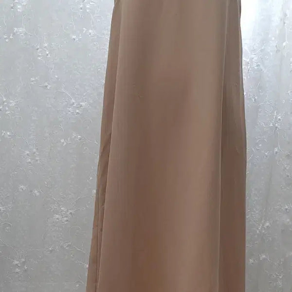 [BUNJANG] Ozssecon Beige Midi Dress Size 66 / 오즈세컨 원피스 66