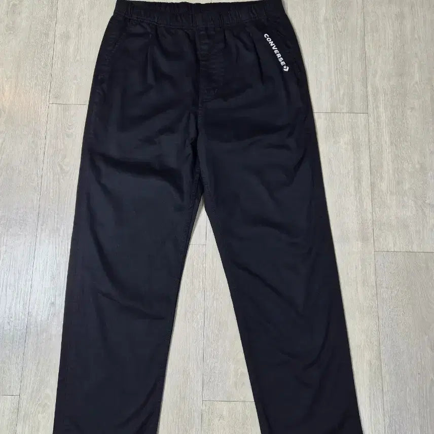 [BUNJANG] Converse Men's Black Cotton Spandex Pants (Size 31) / (미착용)컨버스 남성바지(80)31