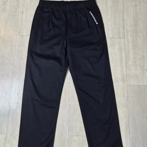 [BUNJANG] Converse Men's Black Cotton Spandex Pants (Size 31) / (미착용)컨버스 남성바지(80)31