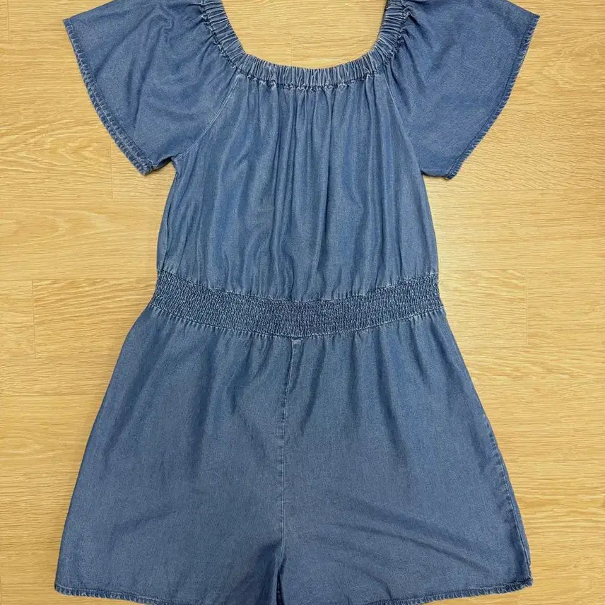 [BUNJANG] Camaïeu Off-Shoulder Jumpsuit Lyocell / 카마이유 오프숄더 점프수트(프랑스매장 구매)