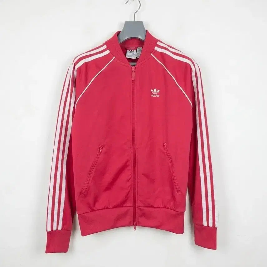 [BUNJANG] Adidas Superstar Track Top - Pink, Size XS / 아디다스 슈퍼스타 트랙탑 XS 핑크