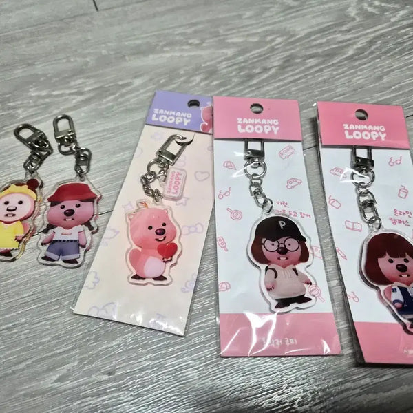 [BUNJANG] Jang-mang Rupee Acrylic Keyring / 잔망루피 키링