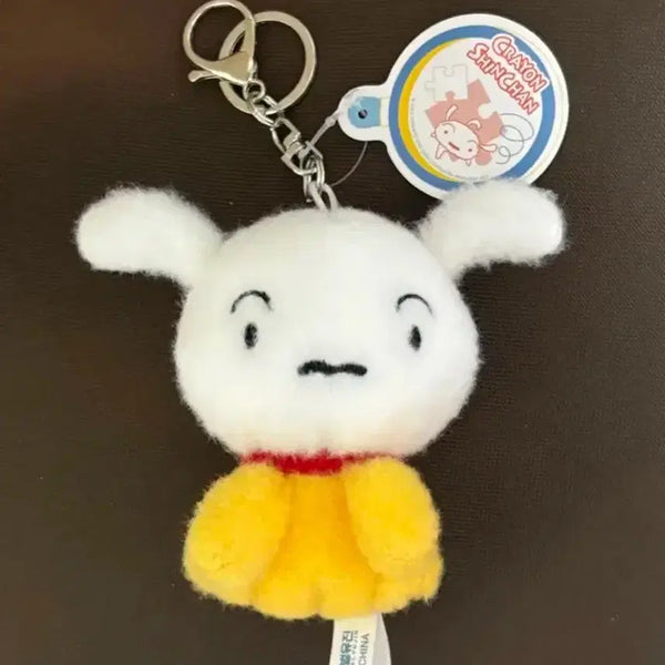 [BUNJANG] Crayon Shin-chan Snowball Pucci White Dog Keyring / 짱구는못말려 솜뭉치 흰둥이 키링
